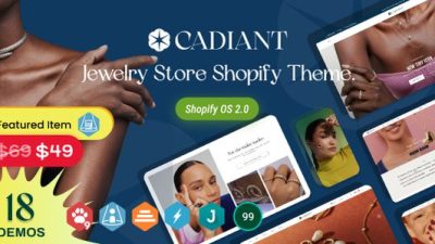 CADIANT shopify主题下载