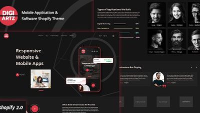 Digiartz shopify主题下载