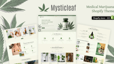 Mysticleaf shopify主题下载