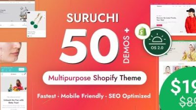 Suruchi (v8.0.0) Multipurpose Shopify Theme OS 2.0