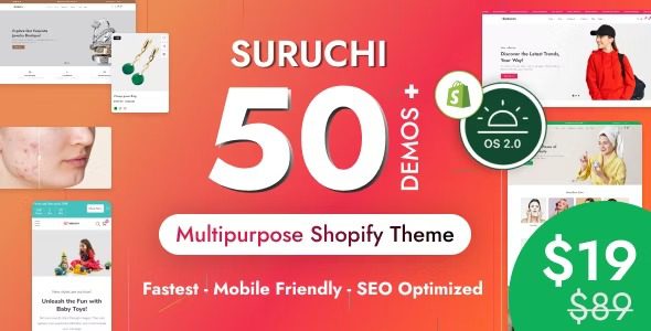 Suruchi (v8.0.0) Multipurpose Shopify Theme OS 2.0