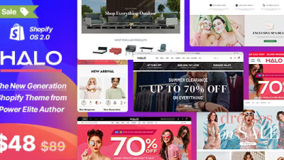 Halo (v3.0.0) Multipurpose Shopify Theme OS