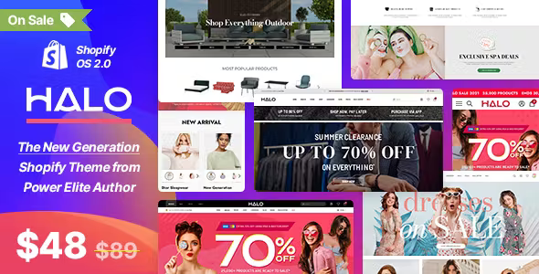Halo (v3.0.0) Multipurpose Shopify Theme OS