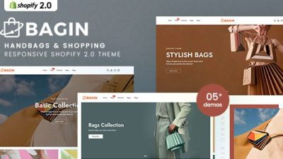 Bagin shopify主题下载
