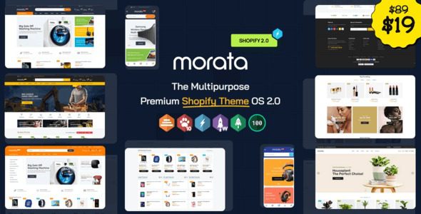 Morata (v2.0.0) Fastest Shopify 2.0 Theme