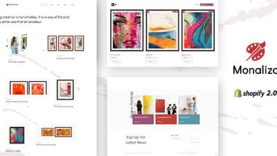 Monaliza shopify主题下载