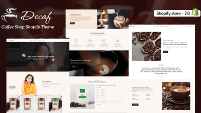 Decaf shopify主题下载