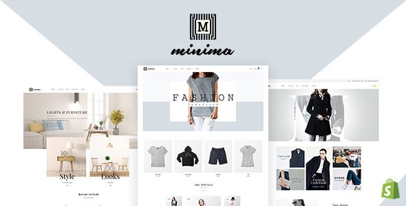 minima shopify主题下载