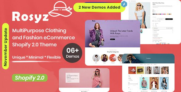 Rosyz shopify主题下载