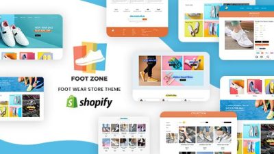 FootZone shopify主题下载