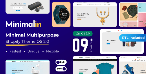 minimalin shopify主题下载