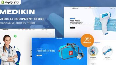 Medikin shopify主题下载