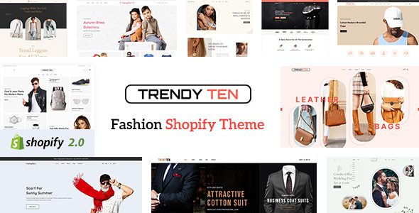 Trendyten shopify主题下载