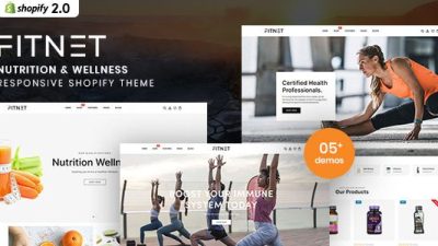 FitNet shopify主题下载