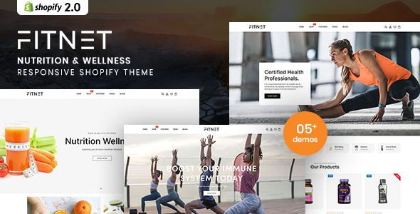 FitNet shopify主题下载