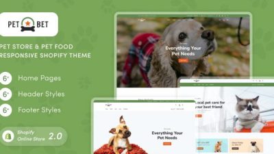 Petbest shopify主题下载