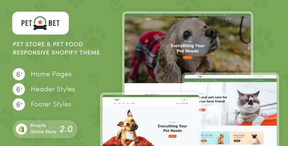Petbest shopify主题下载