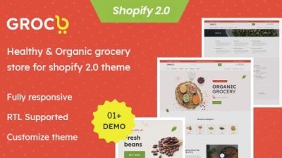 Groco shopify主题下载