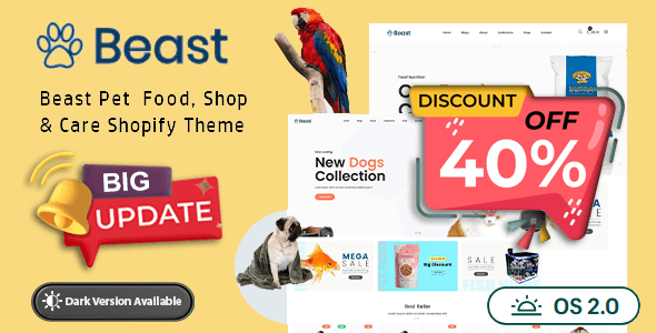 Beast shopfiy主题下载