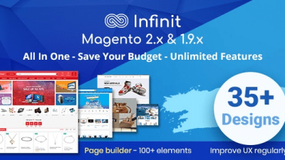 Infinit v1.8.2 Multipurpose Responsive Magento 2 and 1 Theme