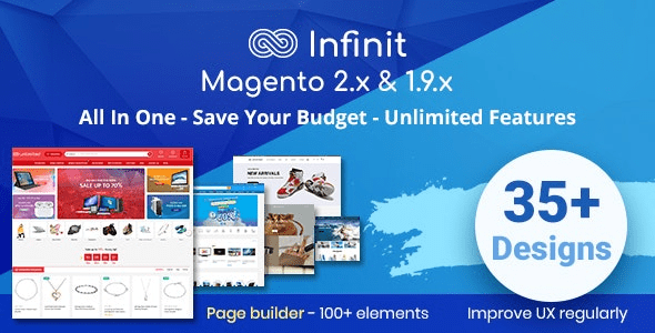 Infinit v1.8.2 Multipurpose Responsive Magento 2 and 1 Theme