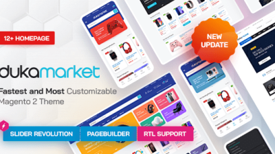 Dukamarket Magento主题下载
