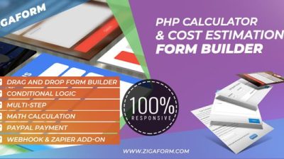 Zigaform PHP Calculator & Cost Estimation Form Builder源码下载