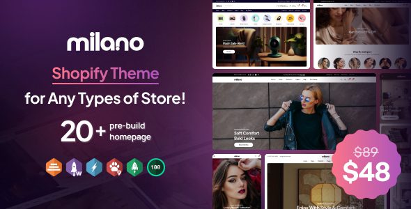 Milano shopify主题下载