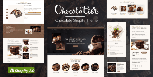 Chocolatier shopify主题下载