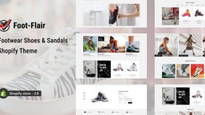 FootFlair shopify主题下载