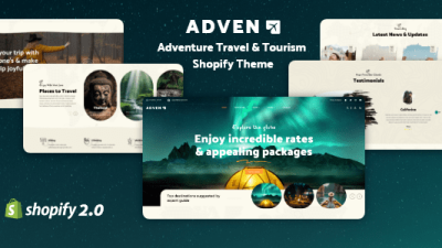 Advenx shopify主题下载