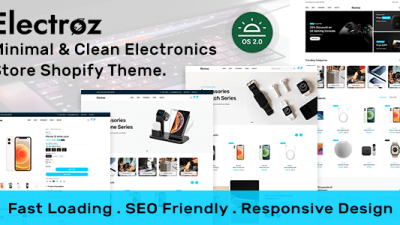 Electroz shopify主题下载