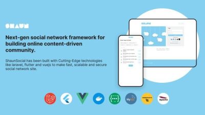 ShaunSocial v1.4 The PHP Social Network platform