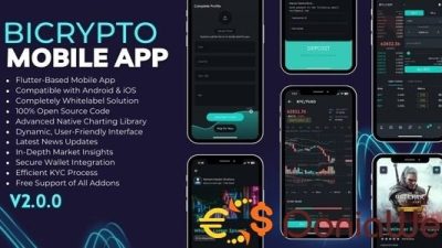 Bicrypto Mobile v5.0.0 – Fully Native Flutter Mobile App for Bicrypto
