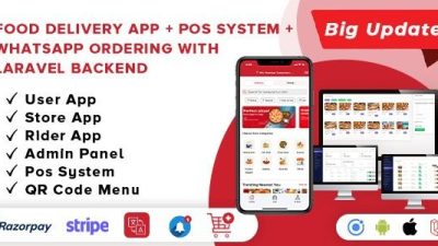Food Delivery App v3.3.0 A Complete Ready to Use MultiStore Mobile App(Android, ios) + Website