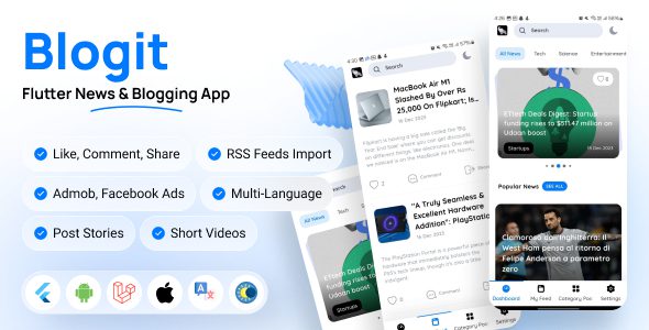 Blogit News App源码下载