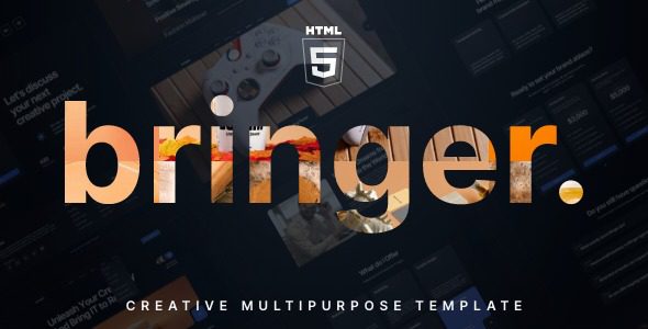 Bringer v1.1 - Creative Agency & Portfolio HTML Template