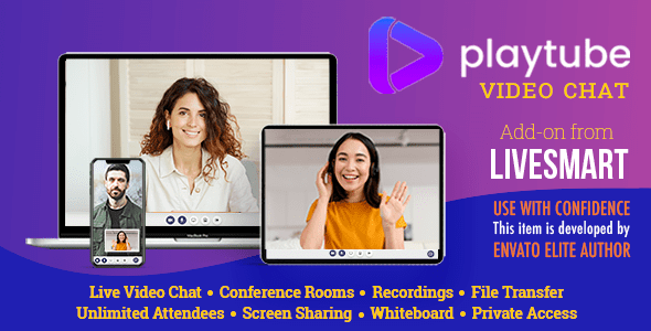 PlayTube Video Chat and Streaming Add-on from LiveSmart源码下载