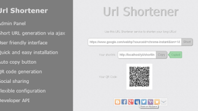 Url Shortener 源码下载