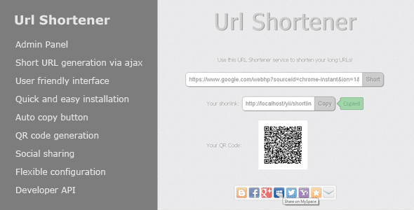 Url Shortener 源码下载