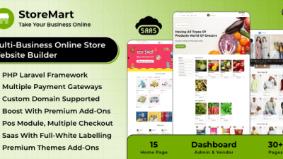 StoreMart SaaS源码下载
