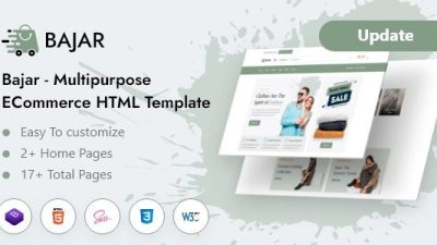 Bajar v1.0 Multipurpose eCommerce HTML Template | Multipurpose eCommerce