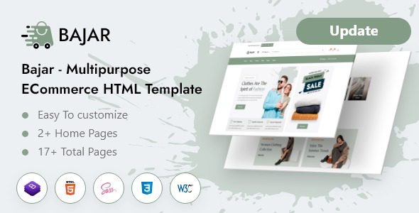 Bajar v1.0 Multipurpose eCommerce HTML Template | Multipurpose eCommerce