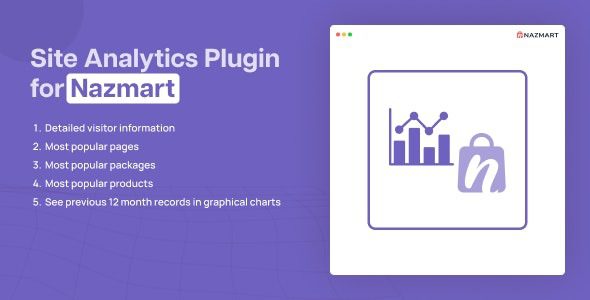 Site Analytics Plugin v1.0.1 Nazmart Multi-Tenancy eCommerce Platform (SAAS)