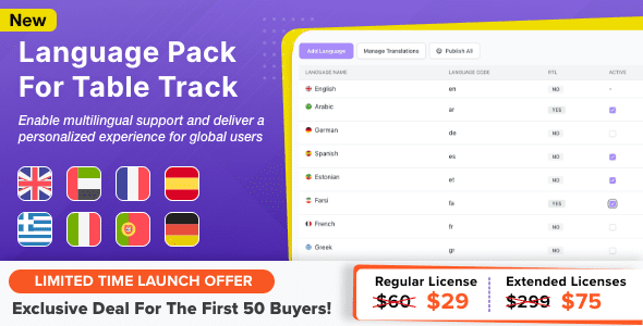 Language Pack Module for Tabletrack源码下载