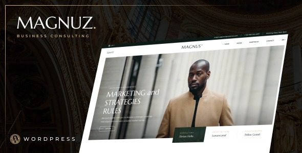 Magnuz v1.0.3 Business WordPress Theme