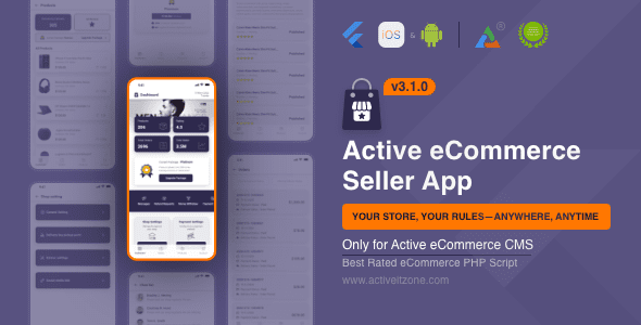 Active eCommerce Seller App源码下载