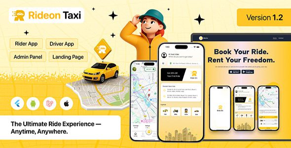 RideOn Taxi源码下载