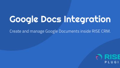Google Docs Integration for RISE CRM源码下载