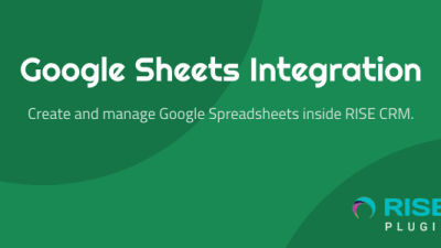 Google Sheets Integration for RISE CRM源码下载